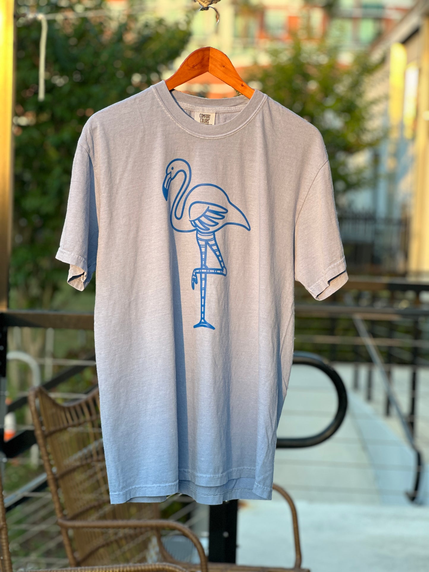 Blue Flamingo
