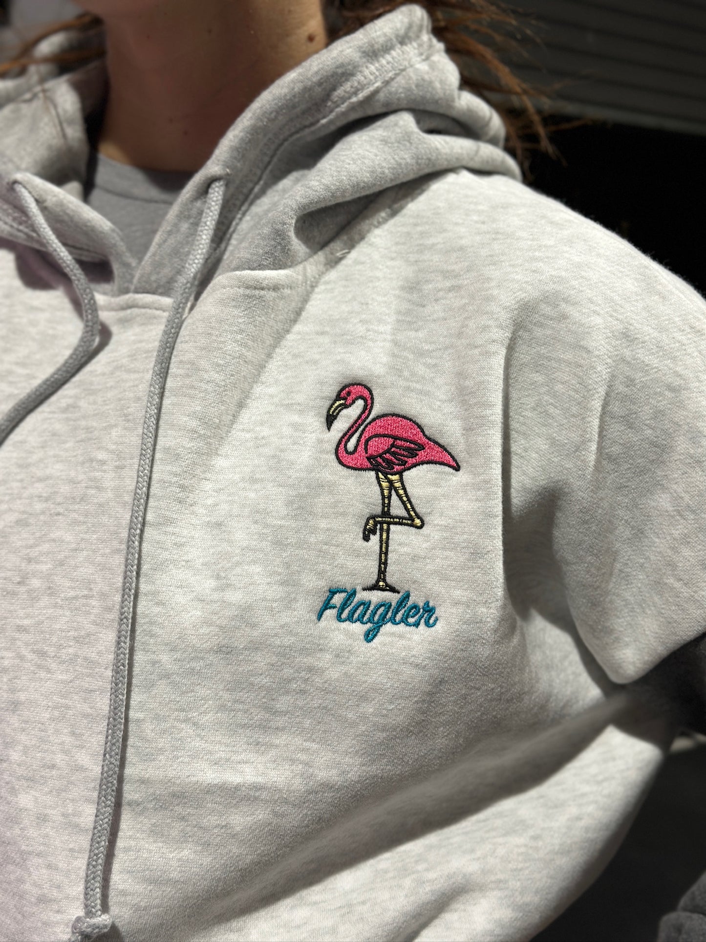 Colorblock Cropped Hoodie