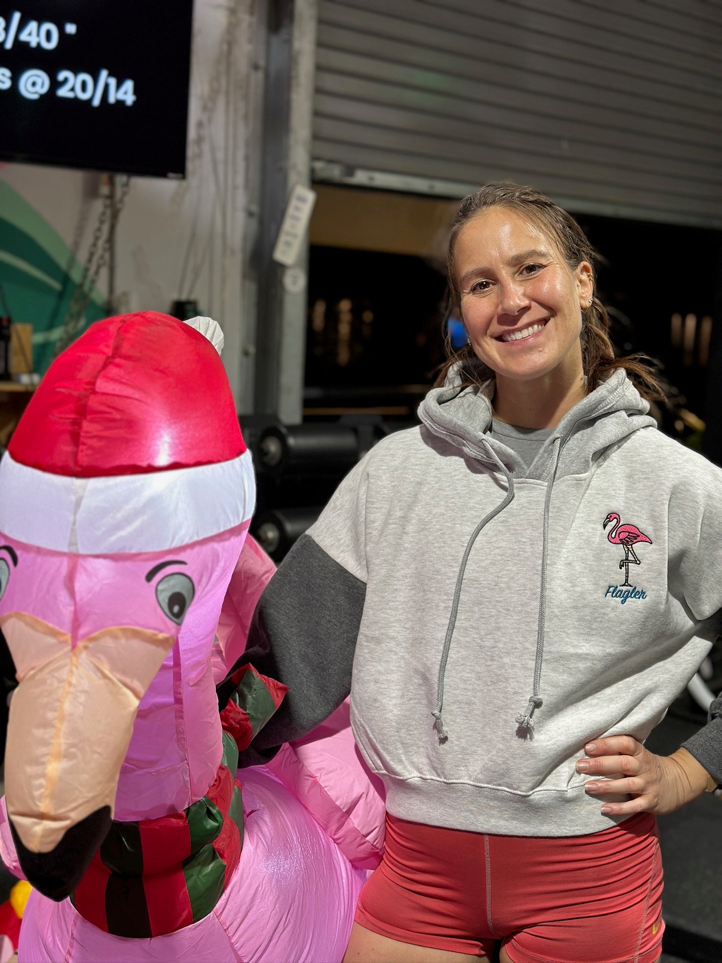 Colorblock Cropped Hoodie